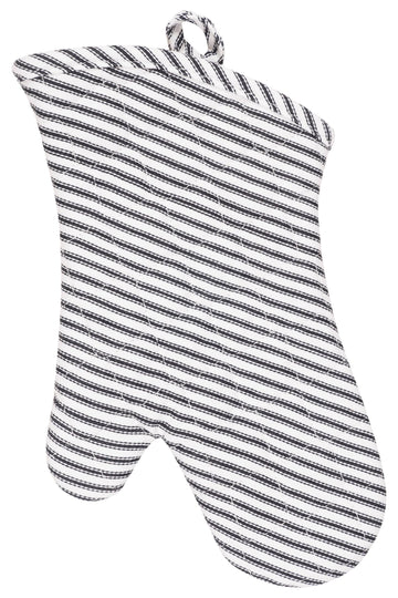 Metro Stripe Terry Lined Oven Mitt