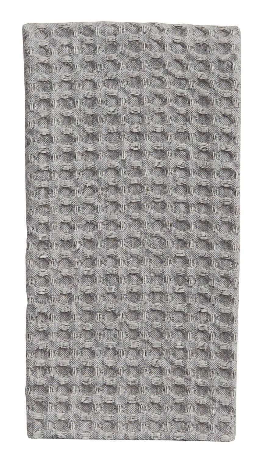 Waffle Weave Towel / Sterling