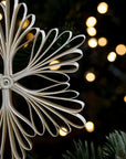 Quilled Mimosa Snowflake Paper Ornament