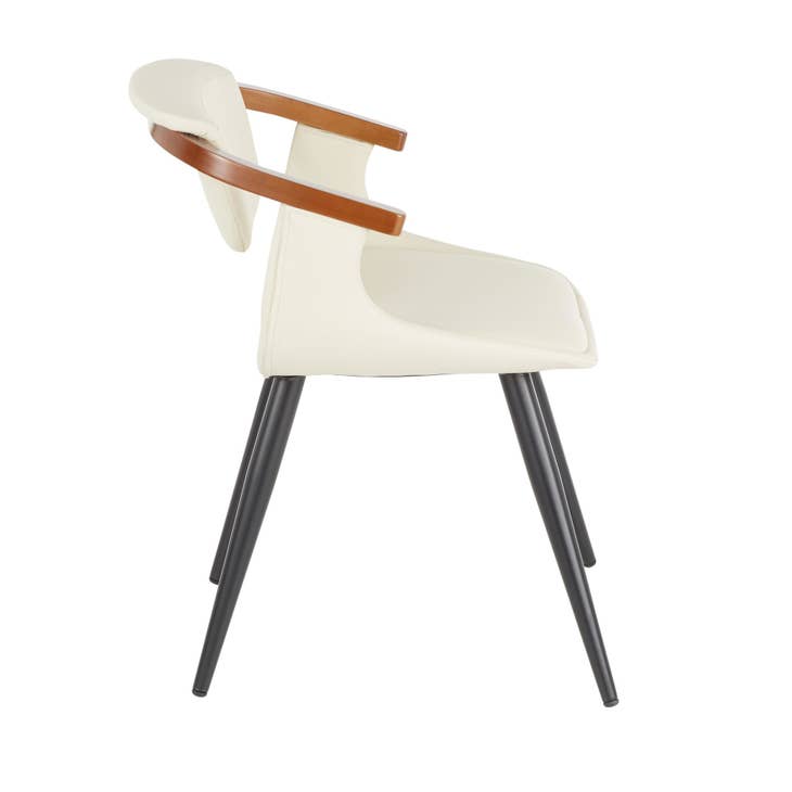 ORACLE Mid-Century Modern Chair / Ivory