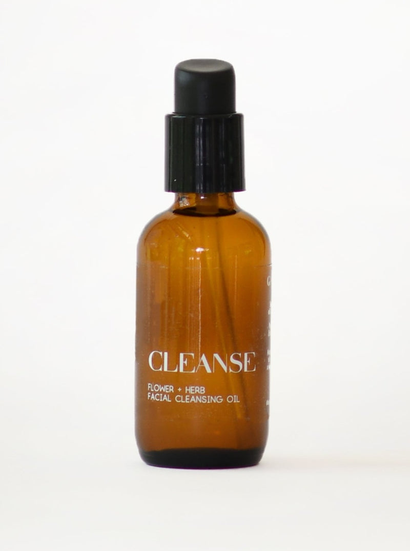 CLEANSE Flower and Herb Facial Cleansing Oil - Cloth + Cabin