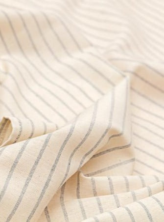 Natural Striped Tablecloth - Cloth + Cabin