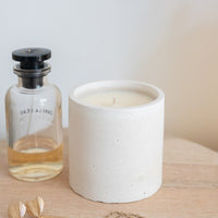 Cement Tumbler Soy Candle / 9oz
