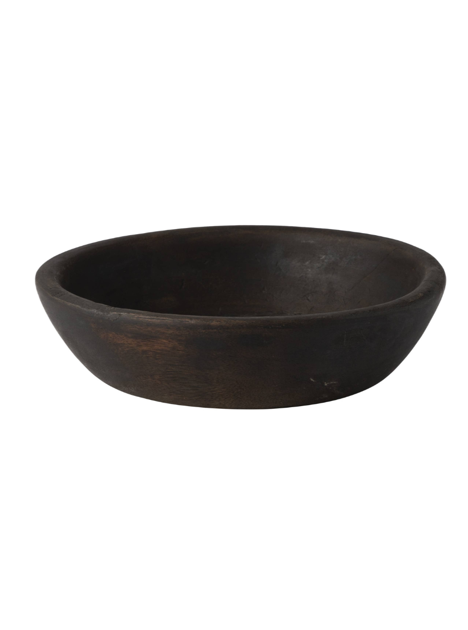 Found Dough Bowl / Dark Wash - Cloth + Cabin