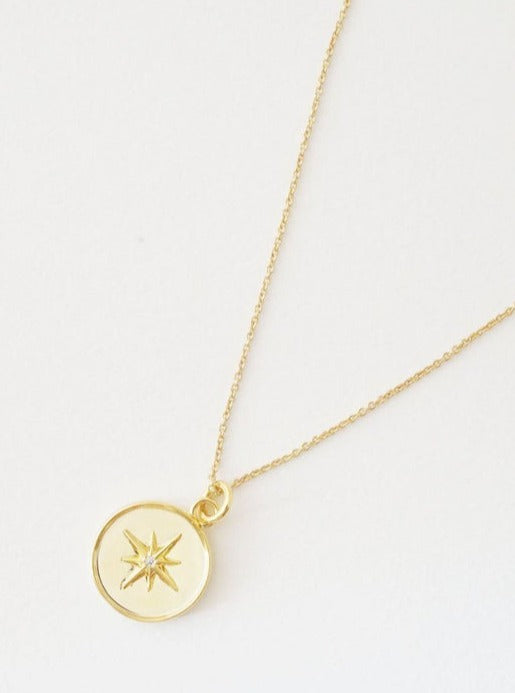 Starburst Necklace / Gold