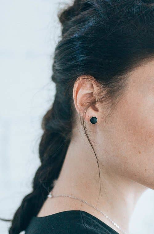 Onyx Stud Earrings