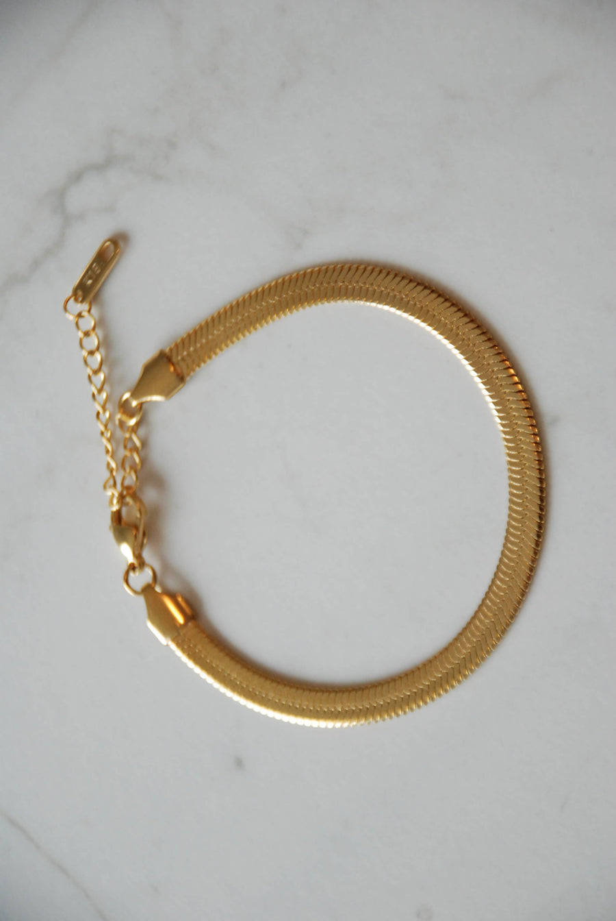 Goldie Herringbone Bracelet