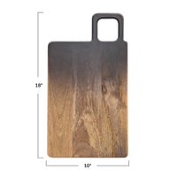 Ombre Mango Wood Cheese Board