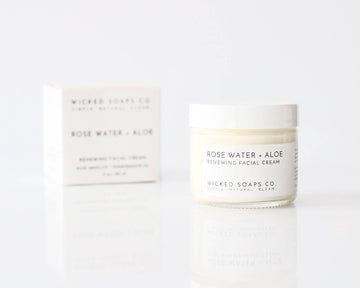 Rose Water + Aloe Facial Cream