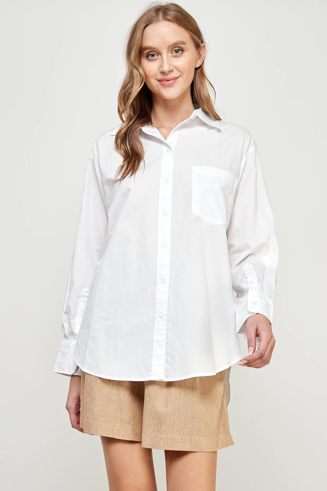 Ellison Oversized Button Down