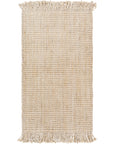 Jute Chunky Fringe Rug