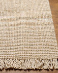 Jute Chunky Fringe Rug