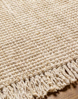 Jute Chunky Fringe Rug