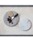 Small Round Marble Reversible Cutting Board