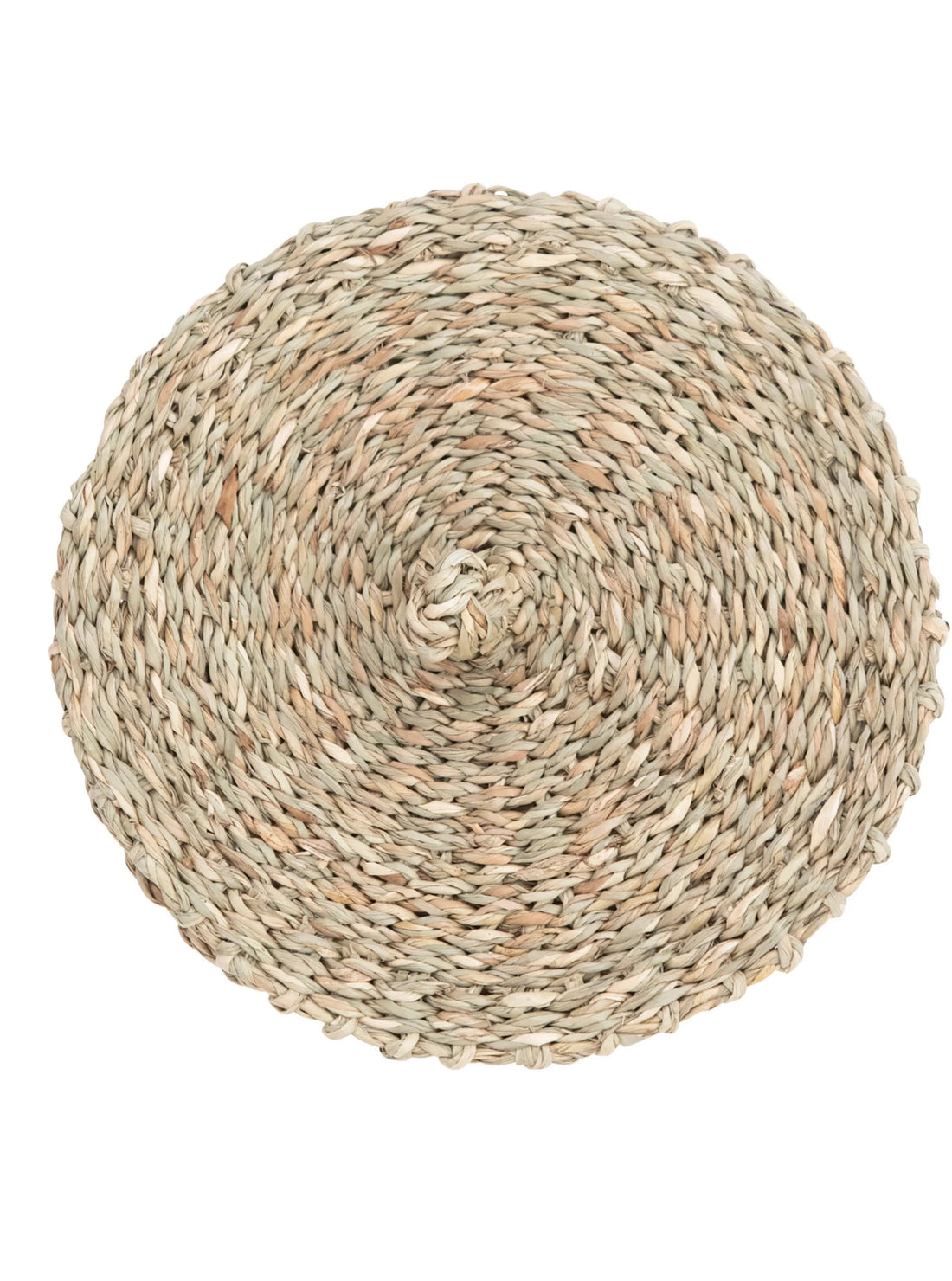 Hand-Woven Seagrass Basket with Lid