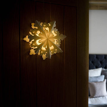 Stellar Lit LED Paper Lighting Hanging Decoration