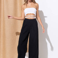 Annette High Waisted Sturdy Linen Pants