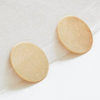 Simple Circle Post Earrings