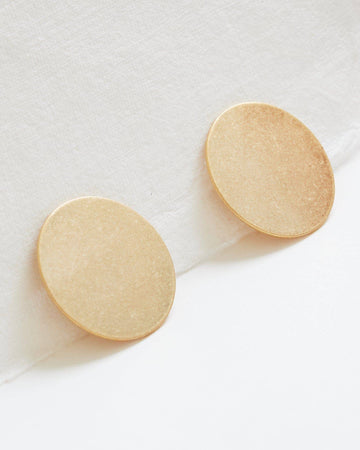 Simple Circle Post Earrings