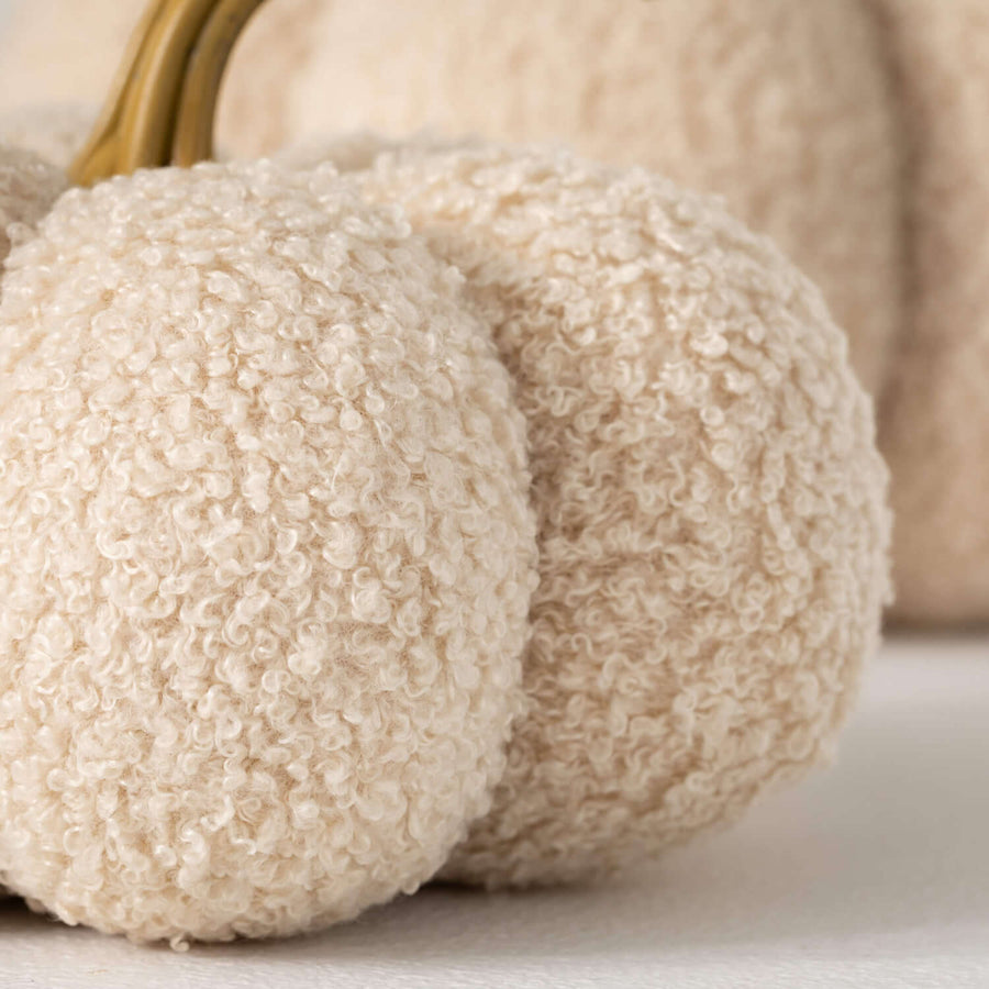 Boucle Pumpkins / Cream