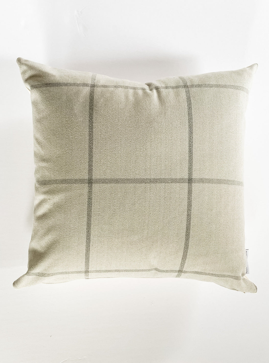 C+C Worsted Plaid Pillow Cover