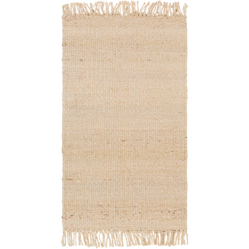 Bleached Jute Area Rug