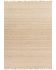 Bleached Jute Area Rug