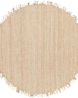 Bleached Jute Area Rug