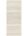 MAROC Neutral Stripe Wool Rug