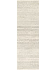 MAROC Neutral Stripe Wool Rug