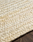 Natural Braided Jute Rug