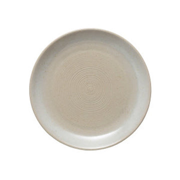 Round Stoneware Plate 6.25" / Bone